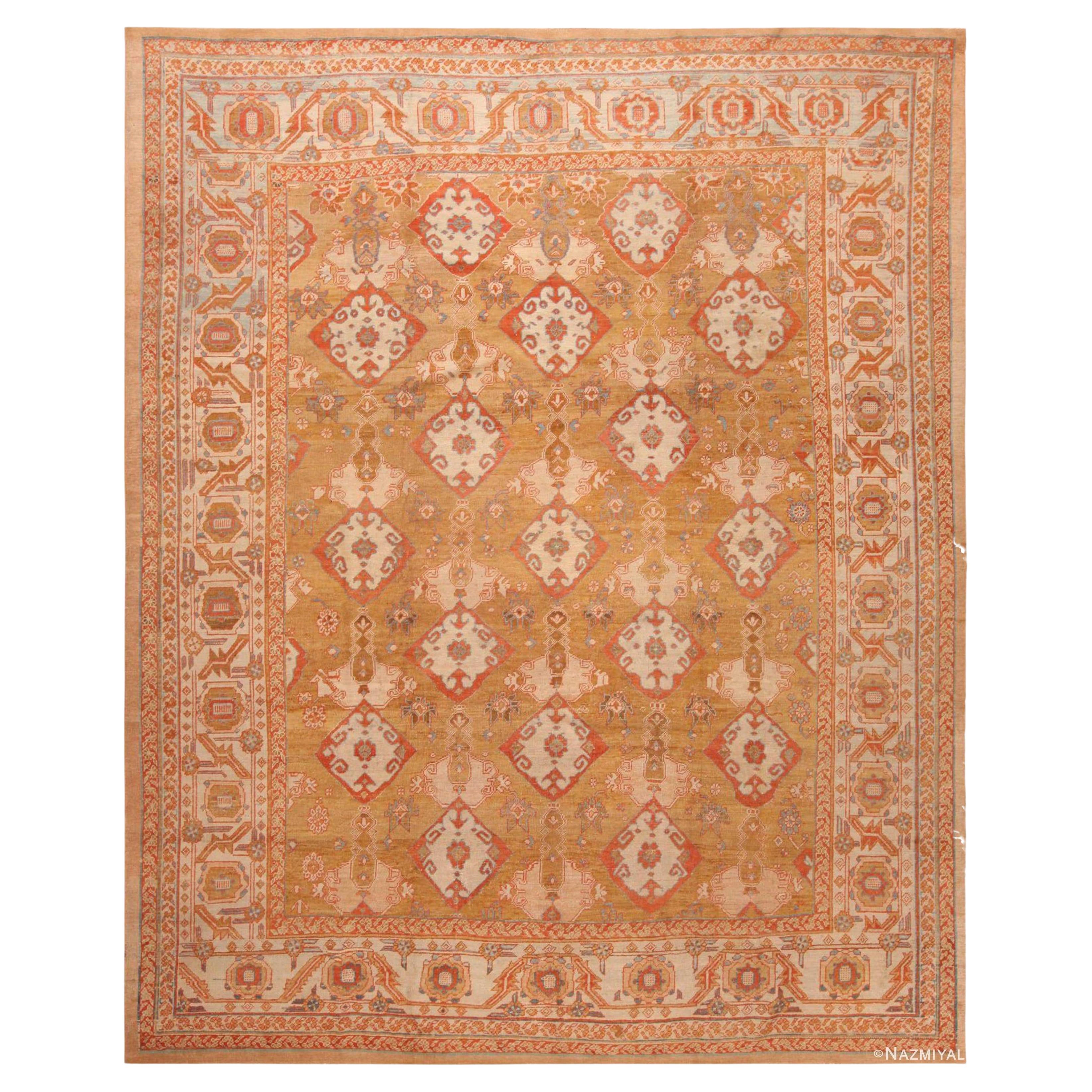 Antiker persischer Bakshaish-Teppich. 10 ft 10 in x 13 ft 4 in im Angebot