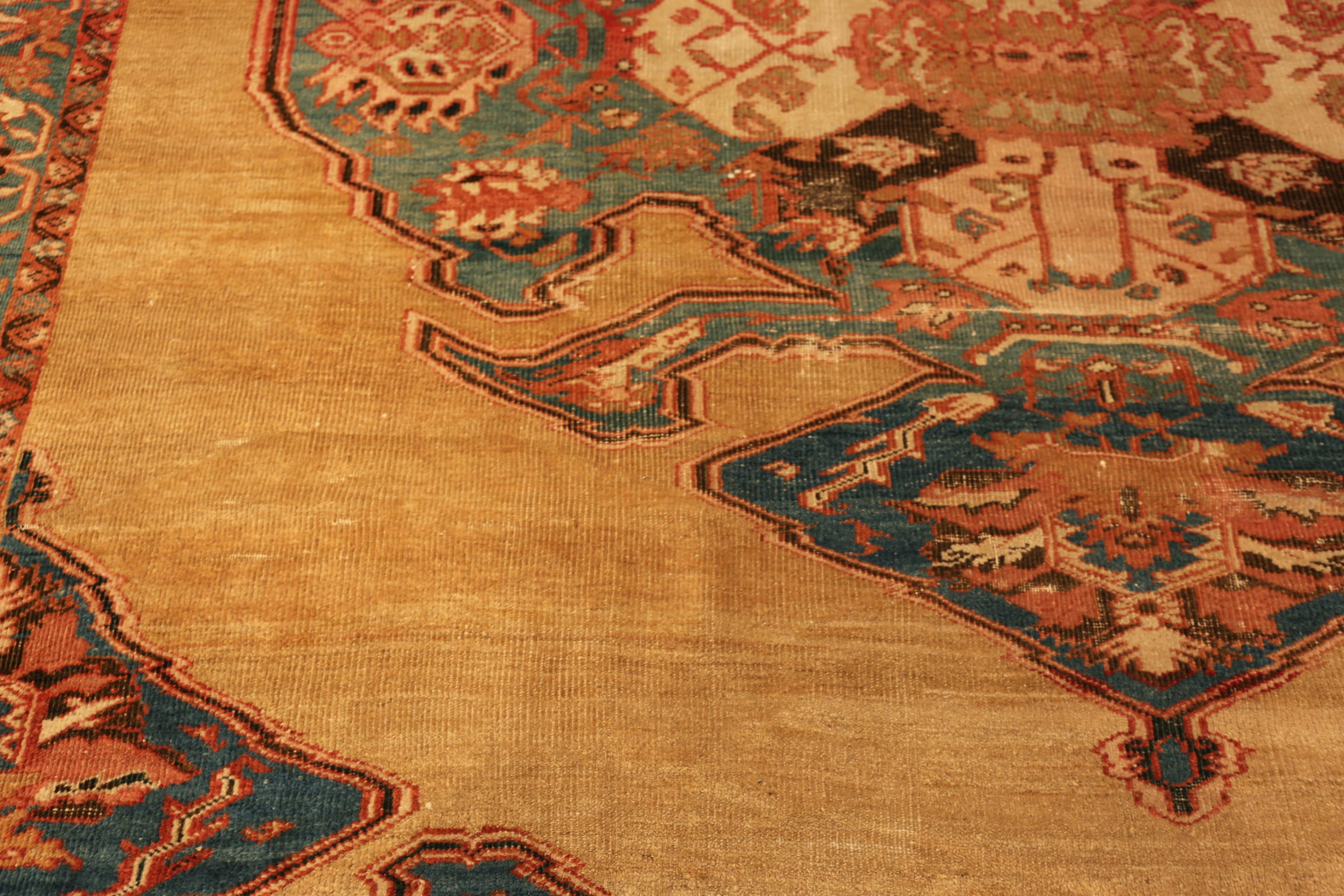 Tappeto Nazmiyal Collection Antique Persian Bakshaish 11 ft x 13 ft 8 in in vendita 5