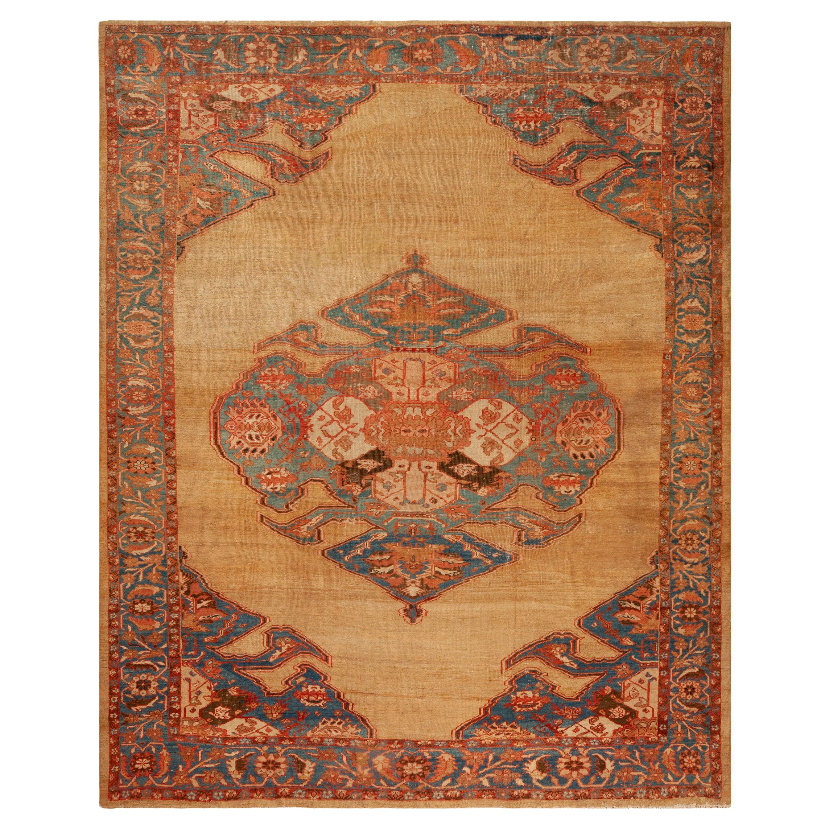 Tappeto Nazmiyal Collection Antique Persian Bakshaish 11 ft x 13 ft 8 in in vendita