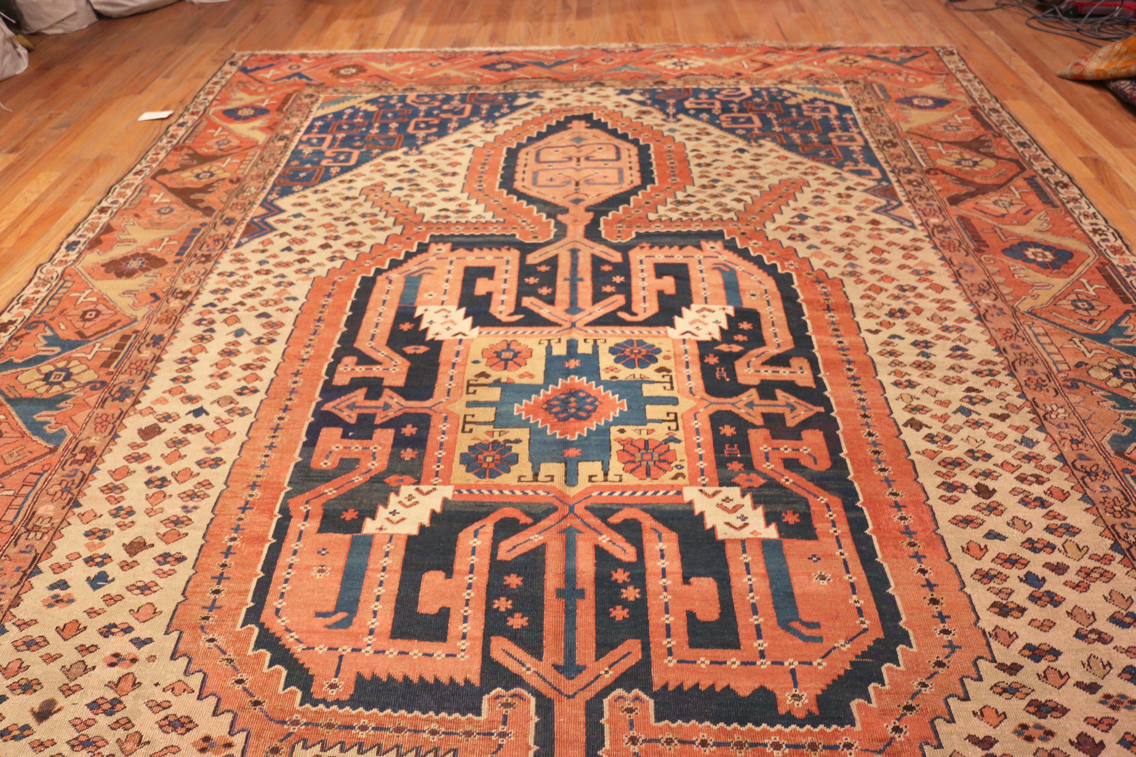 Nazmiyal Collection Antiker Persischer Bakshaish Teppich 11 ft x 15 ft im Angebot 4