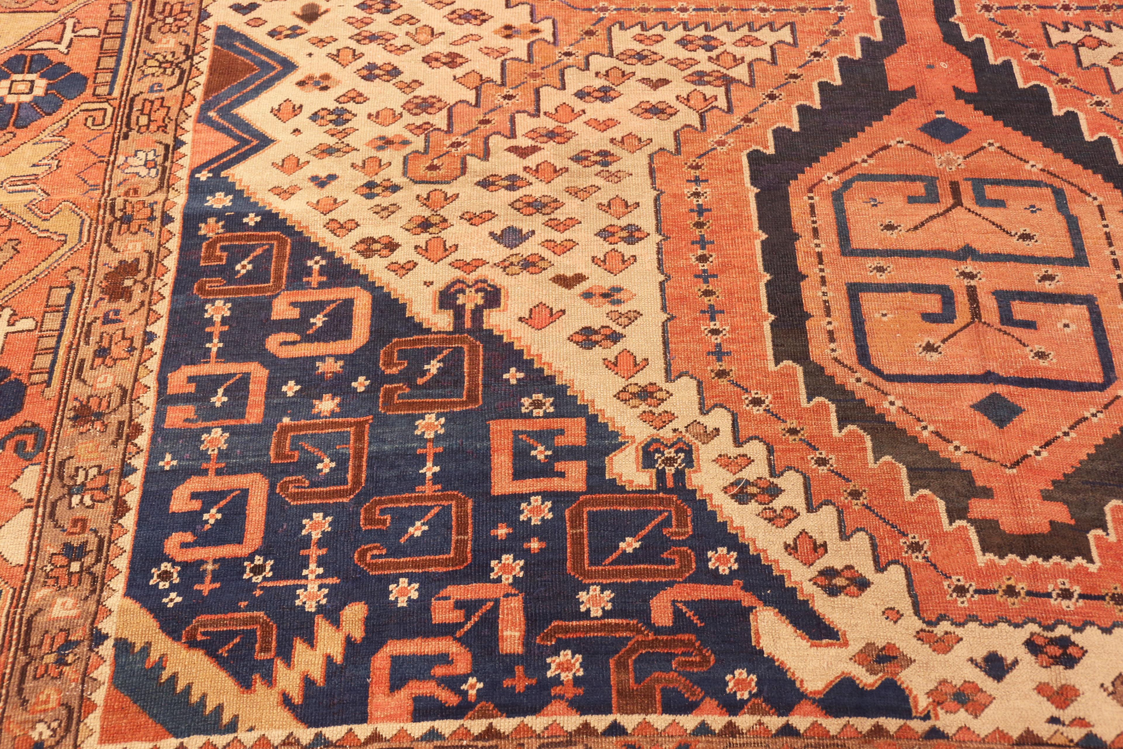 Nazmiyal Collection Antiker Persischer Bakshaish Teppich 11 ft x 15 ft im Angebot 8