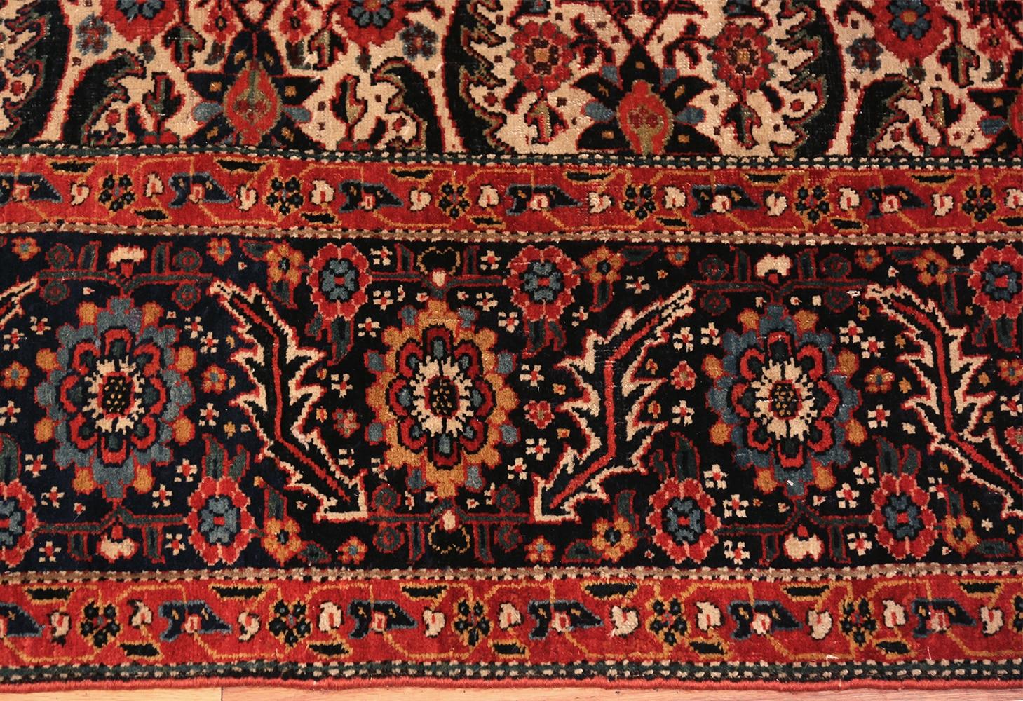 Tribal Antique Persian Bidjar Rug. 8 ft. 7 in x 19 ft. 6 in For Sale