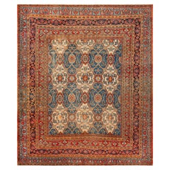 Nazmiyal Collection Antique Persian Dorokhsh Rug 9'3" x 10'9"
