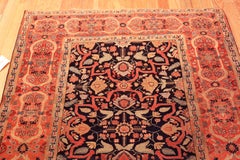 Nazmiyal Collection Antique Persian Farahan Rug 4 ft 10 in x 6 ft 6 in
