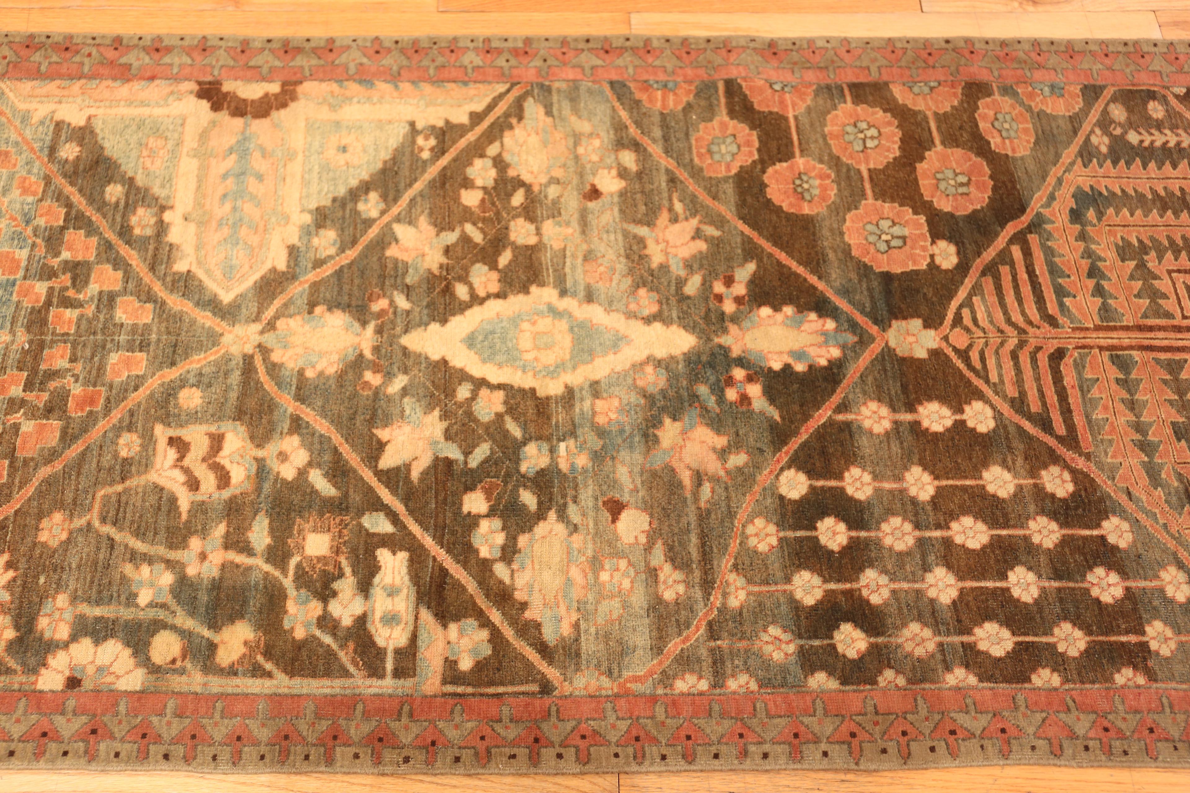 Tappeto Runner antico persiano Sarouk Farahan, Paese d'origine: Persia, Data approssimativa: 1900