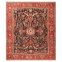 Antique Persian Heriz Rug. 11 ft 6 in x 13 ft 2 in