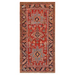Nazmiyal Collection Antique Persian Heriz Rug. 3 ft 1 in x 6 ft 2 in