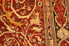 Nazmiyal Collection Antique Persian Heriz Rug 7 ft 5 in x 11 ft 5 in