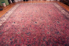 Nazmiyal Collection Antique Persian Kashan Rug 14 ft 7 in x 19 ft 6 in