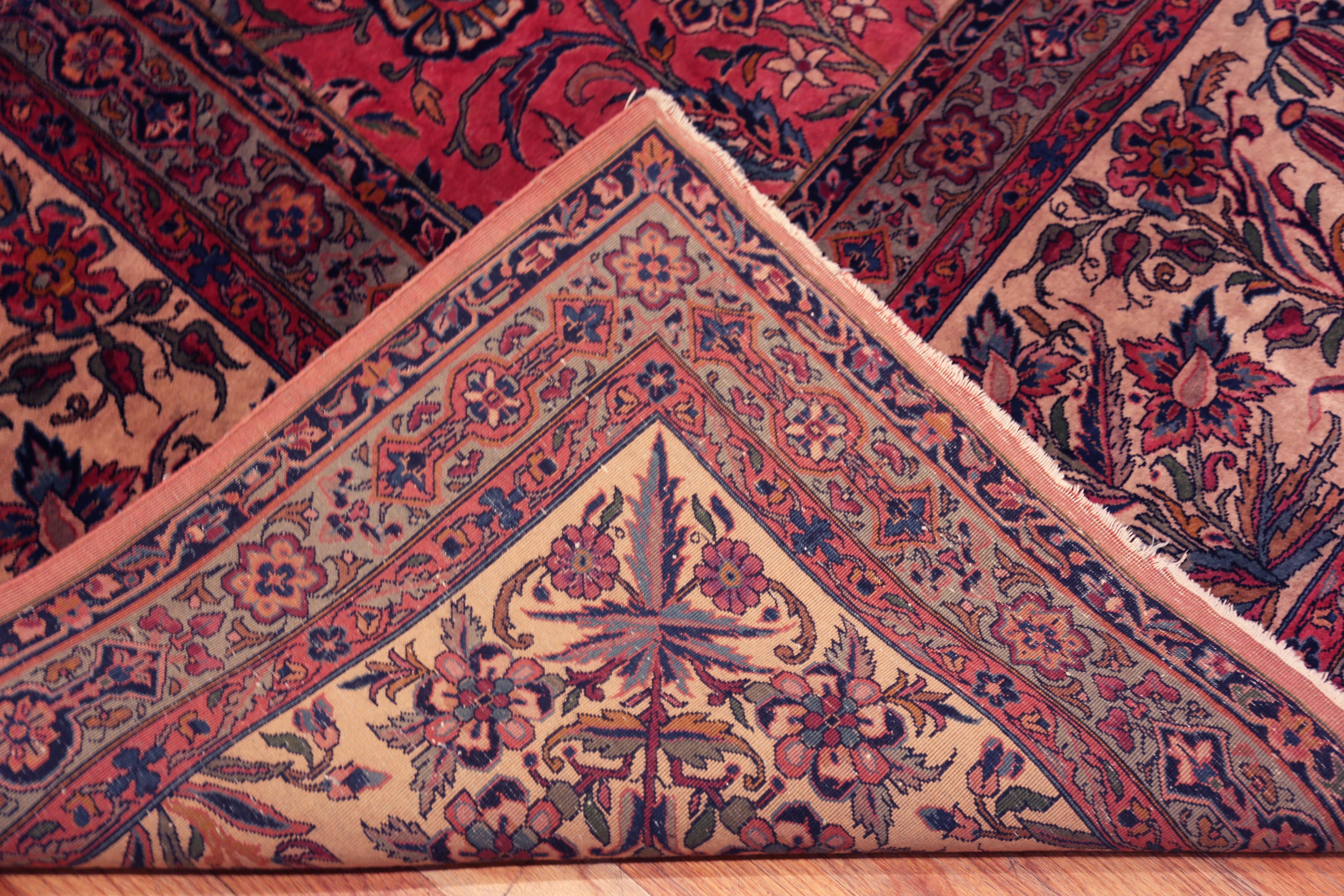 Collection Nazmiyal Collection Antique Perse Kashan Tapis 14 ft 7 in x 19 ft 6 in en vente 3