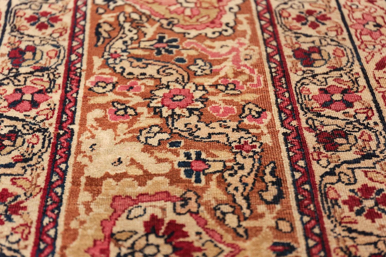 Antiker persischer Kerman-Teppich. Größe: 3,53 m x 6 m im Angebot 2