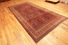 Nazmiyal Collection Antike persische Kerman Teppich 6 ft 9 in x 12 ft 9 in