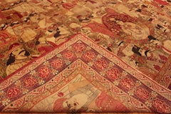 Nazmiyal Collection Antique Persian Kerman Rug 9 ft 3 in x 12 ft