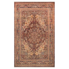 Nazmiyal Collection Antique Persian Kerman Rug 9 ft 5 in x 15 ft 6 in