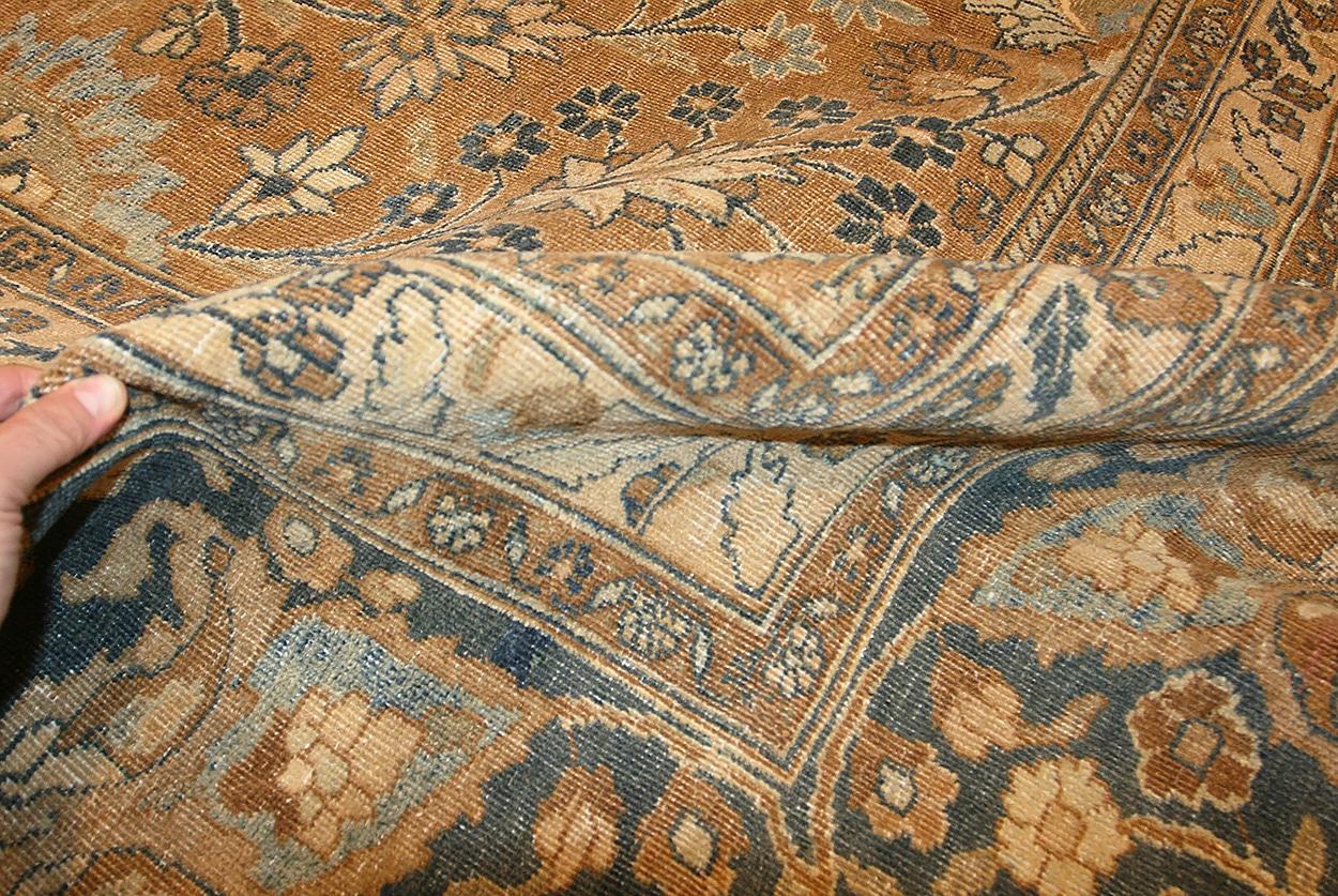 Antiker persischer Khorassan-Teppich. Größe: 12 Fuß x 28 Fuß (Handgeknüpft) im Angebot