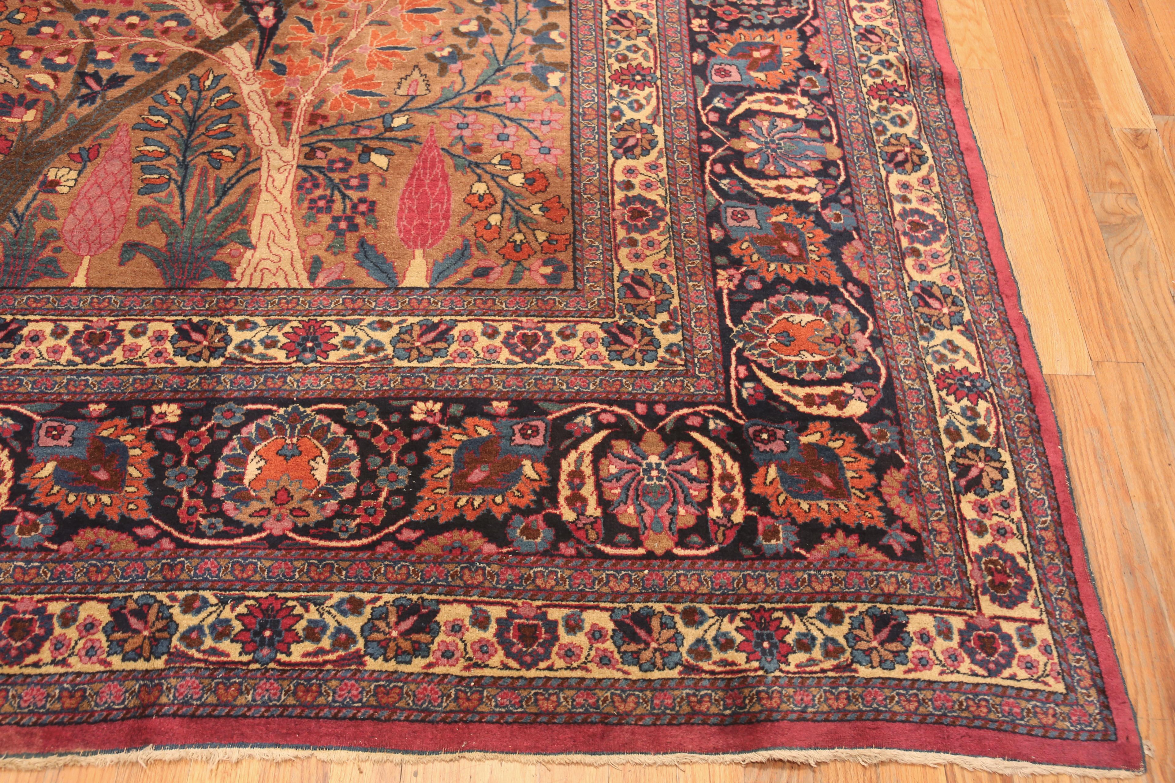 20th Century Antique Persian Khorassan Rug. 12 ft 10 in x 24 ft 9 in For Sale