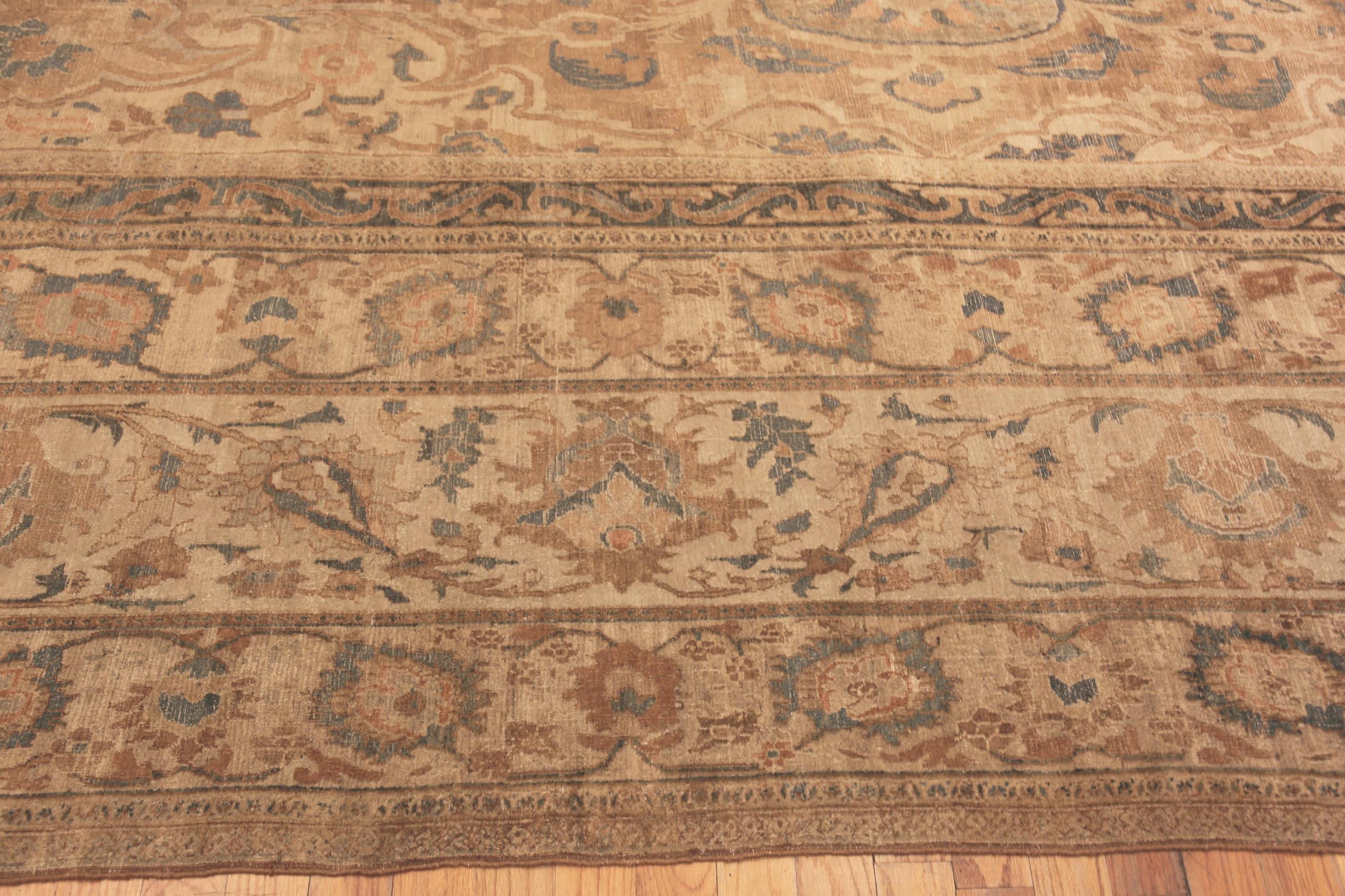 Wool Antique Persian Khorassan Rug. 18 ft 1 in x 29 ft 1 in For Sale
