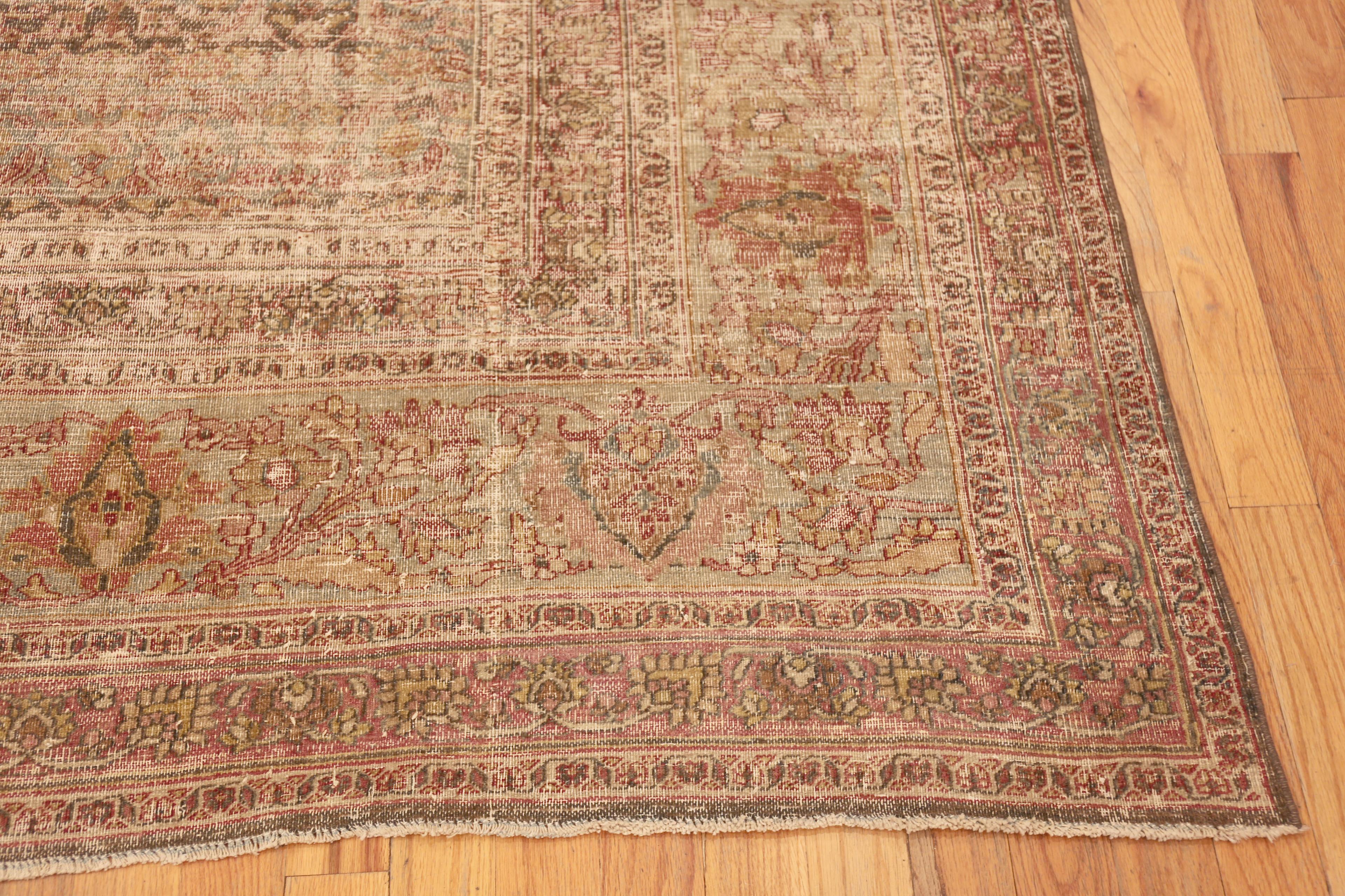 Nazmiyal Collection Antike persische Khorassan Teppich 9 ft 2 in x 12 ft (21. Jahrhundert und zeitgenössisch) im Angebot
