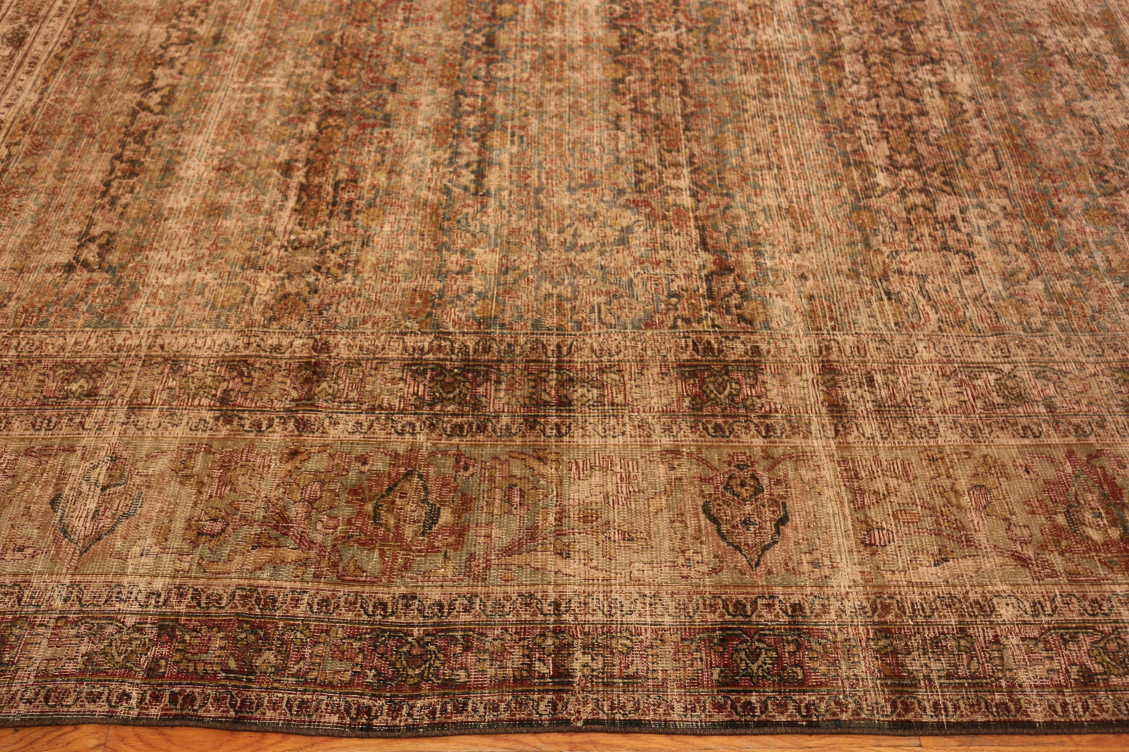 Nazmiyal Collection Antike persische Khorassan Teppich 9 ft 2 in x 12 ft im Angebot 2