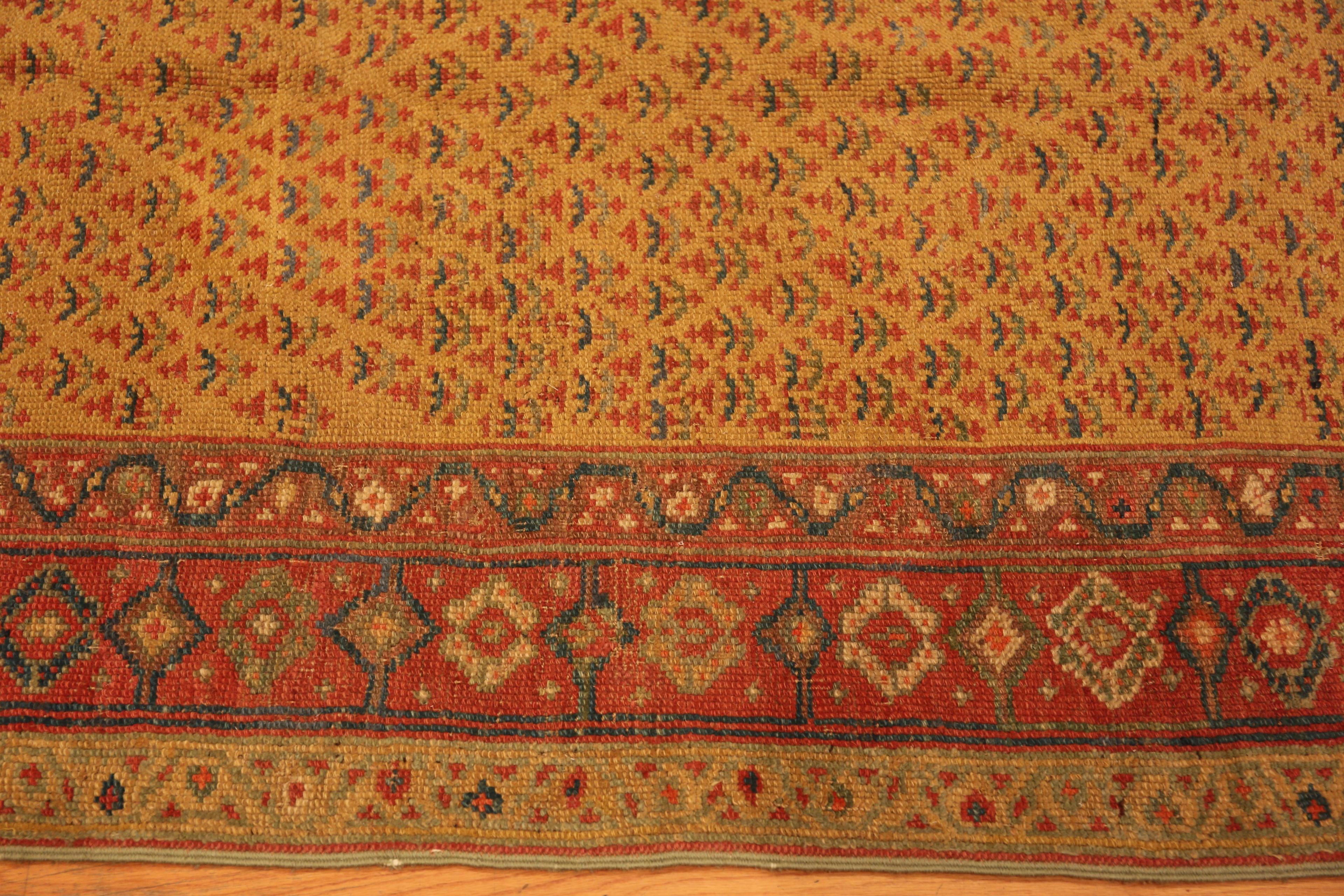 Antique Persian Kurdish Rug. 4 ft x 9 ft 9 in In Good Condition For Sale In New York, NY