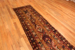 Collection Nazmiyal Collection Antique Perse Kurdish Runner Rug 3ft x 13 ft 1in