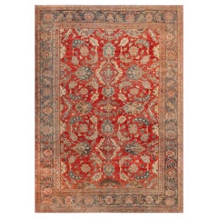 Nazmiyal Collection Antique Persian Mahal Rug 8 ft 10 in x 12 ft 6 in