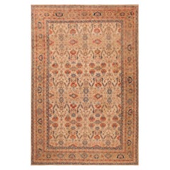 Nazmiyal Collection Antique Persian Mahal Rug. 8 ft 9 in x 12 ft 6 in