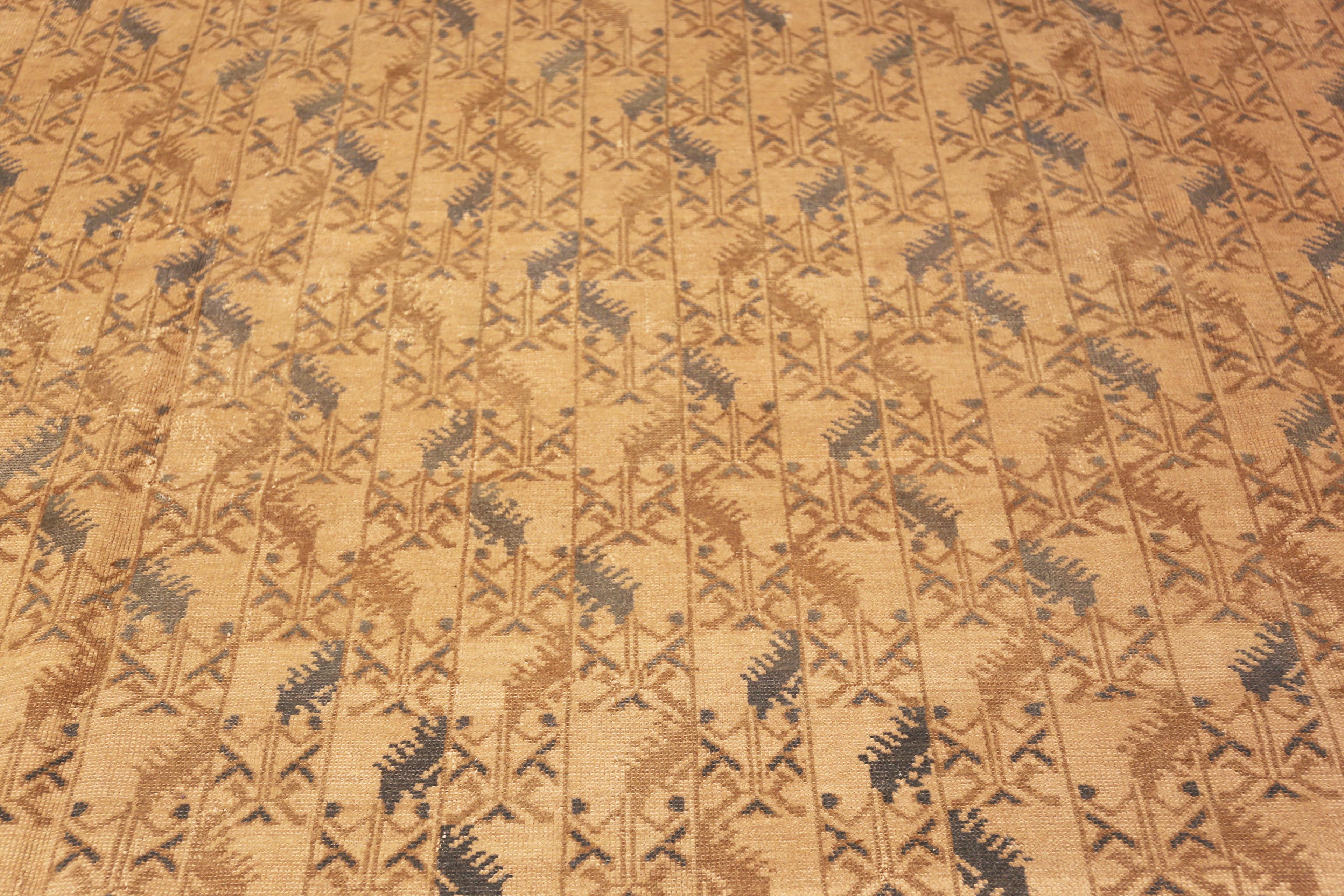 Nazmiyal Collection Antike persische Malayer Teppich 11 ft 8 in x 17 ft im Angebot 2