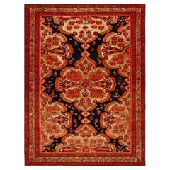 Collectional Antique Persian Malayer Rug Rich Palette 4
 3" x 5
 8"