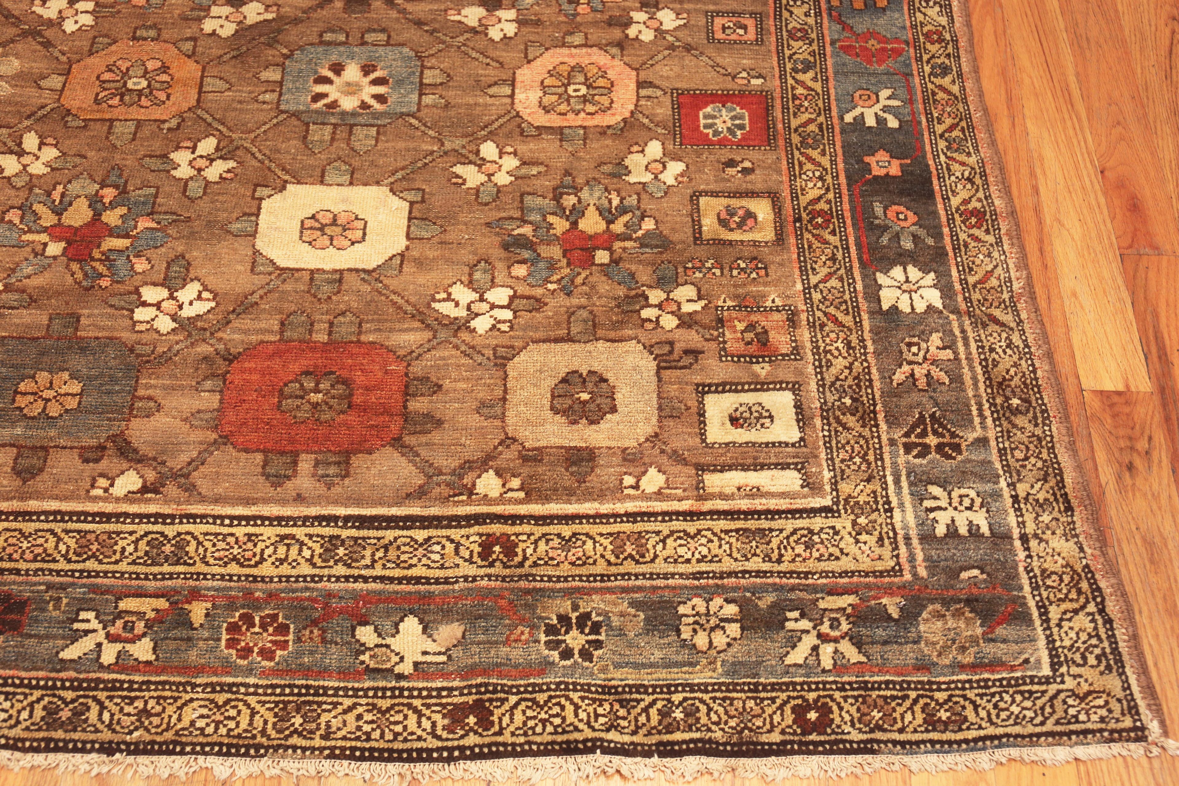 Wool Antique Persian Malayer Rug. Size: 11 ft 8 in x 18 ft 10 in For Sale