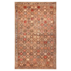 Antiker persischer Malayer-Teppich. Größe: 11 ft 8 in x 18 ft 10 in