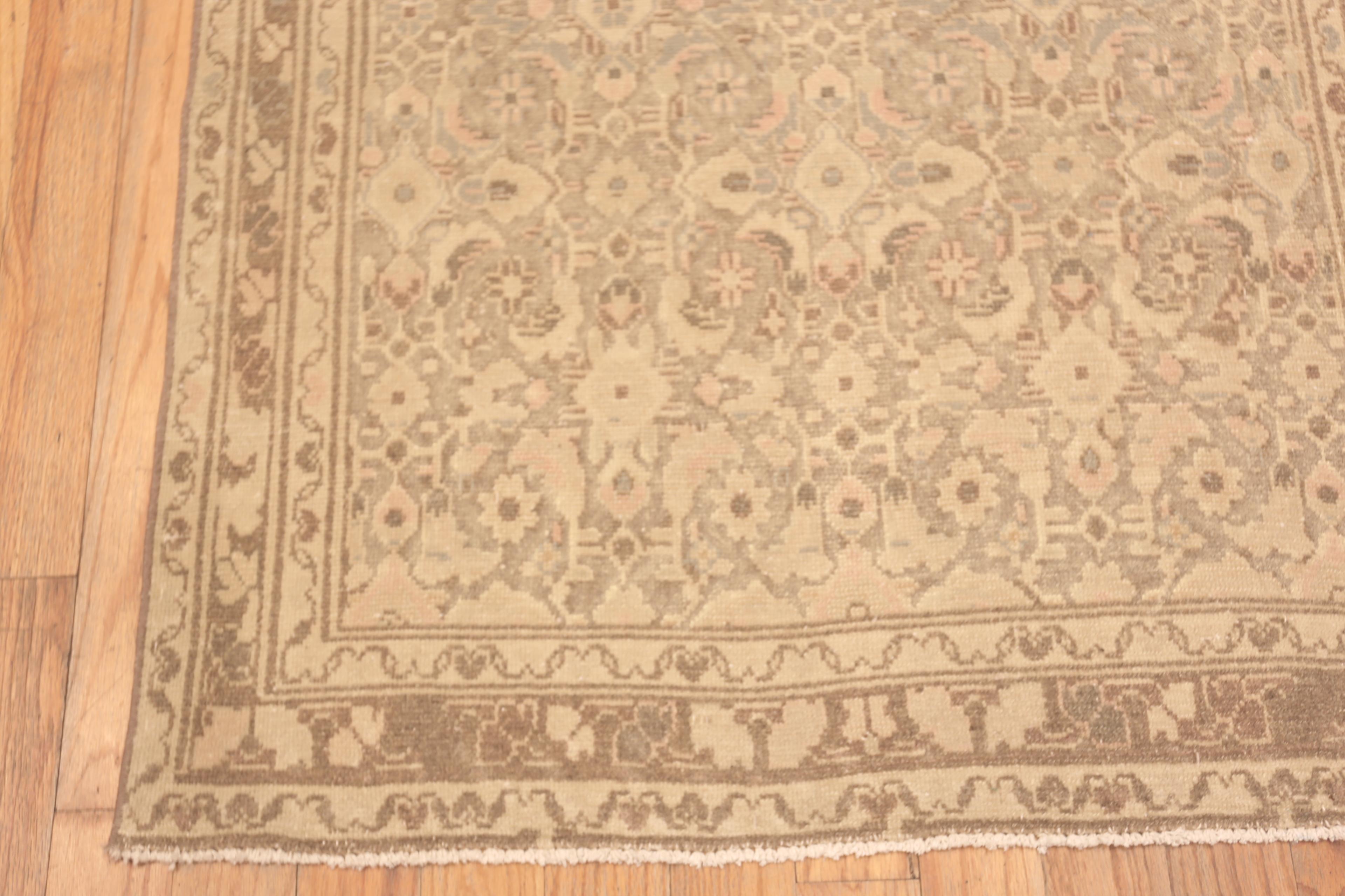 XX secolo Tappeto Runner Antico Persiano Malayer Collection 3 ft 5 in x 13 ft 2 in in vendita