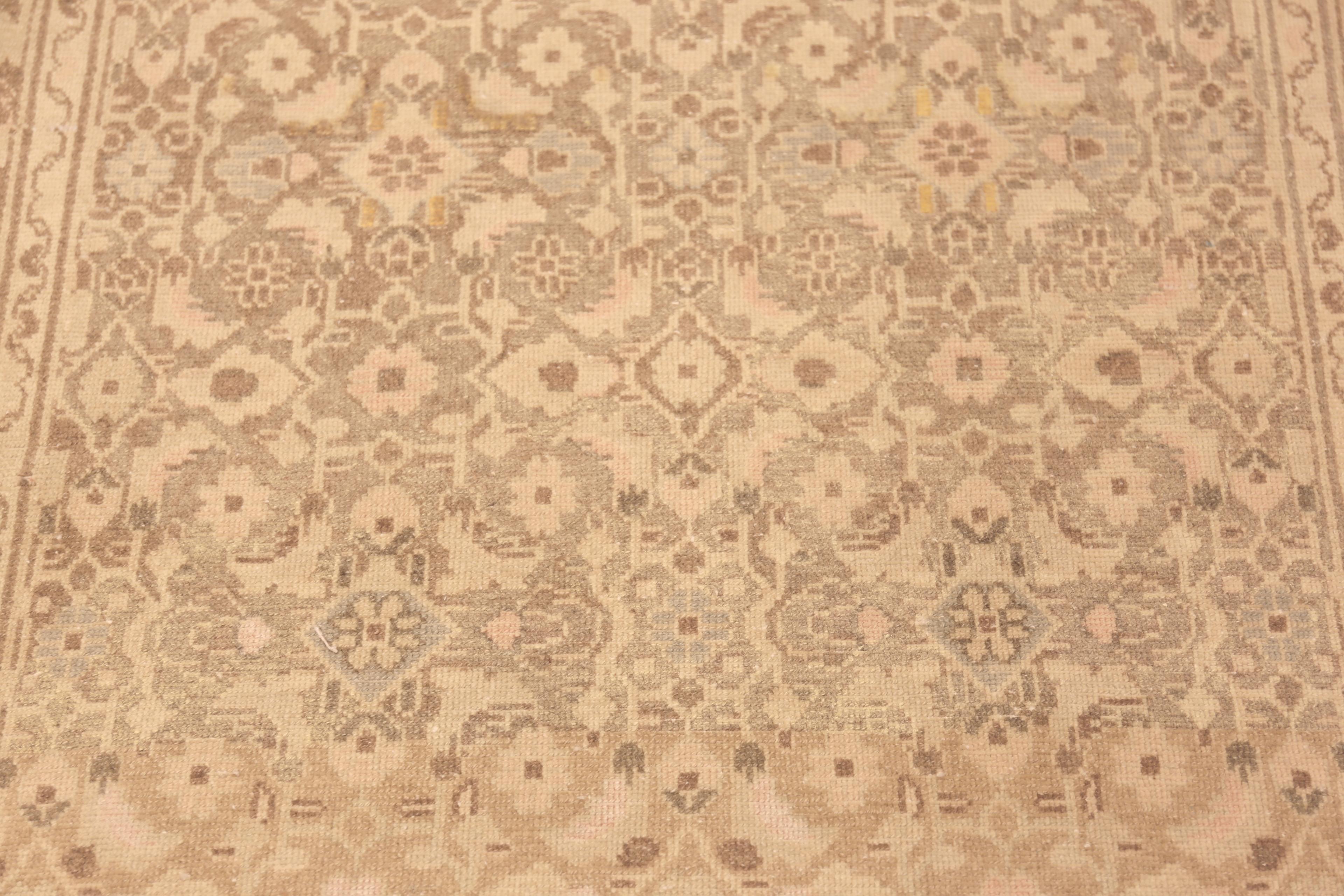 Lana Tappeto Runner Antico Persiano Malayer Collection 3 ft 5 in x 13 ft 2 in in vendita