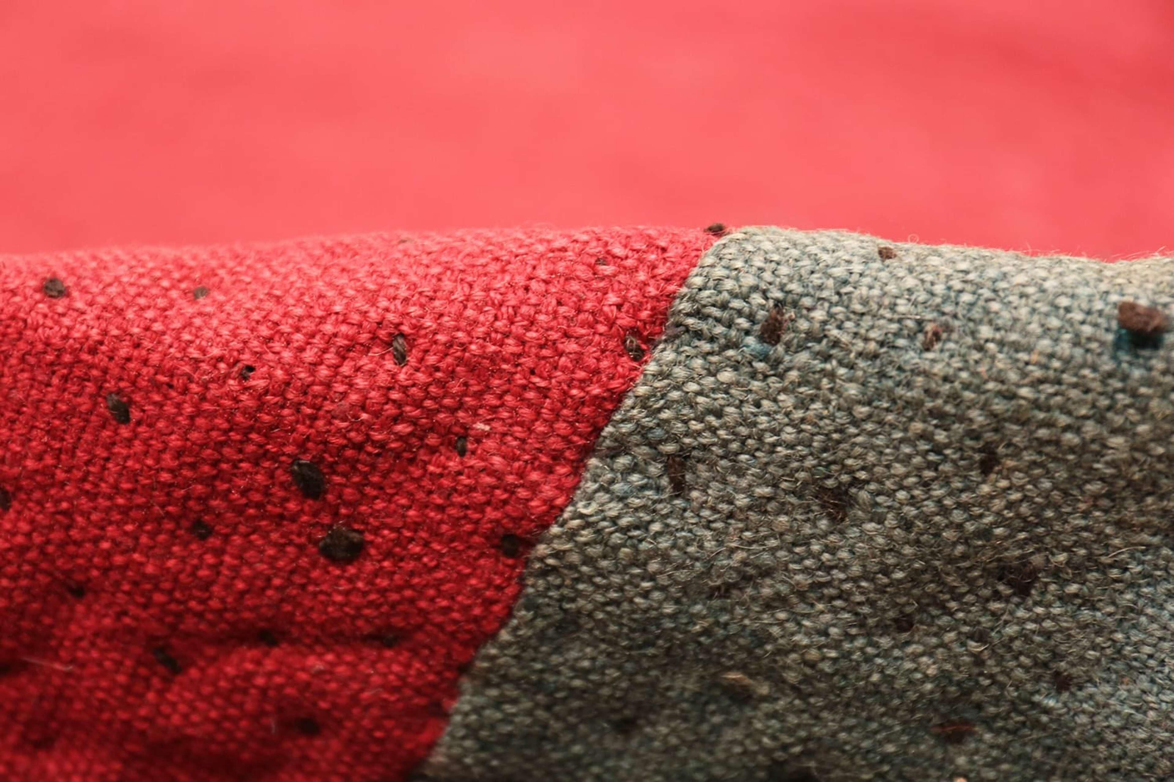 Wool Antique Persian Mazandaran Kilim Blanket. 7' 3