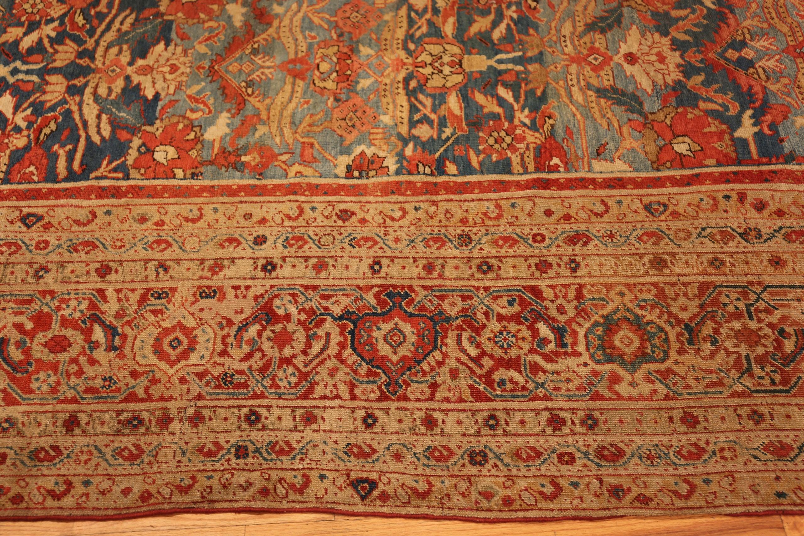 Sultanabad Nazmiyal Collection Antique Persian Rug 13 ft 2 in x 19 ft 3 in en vente