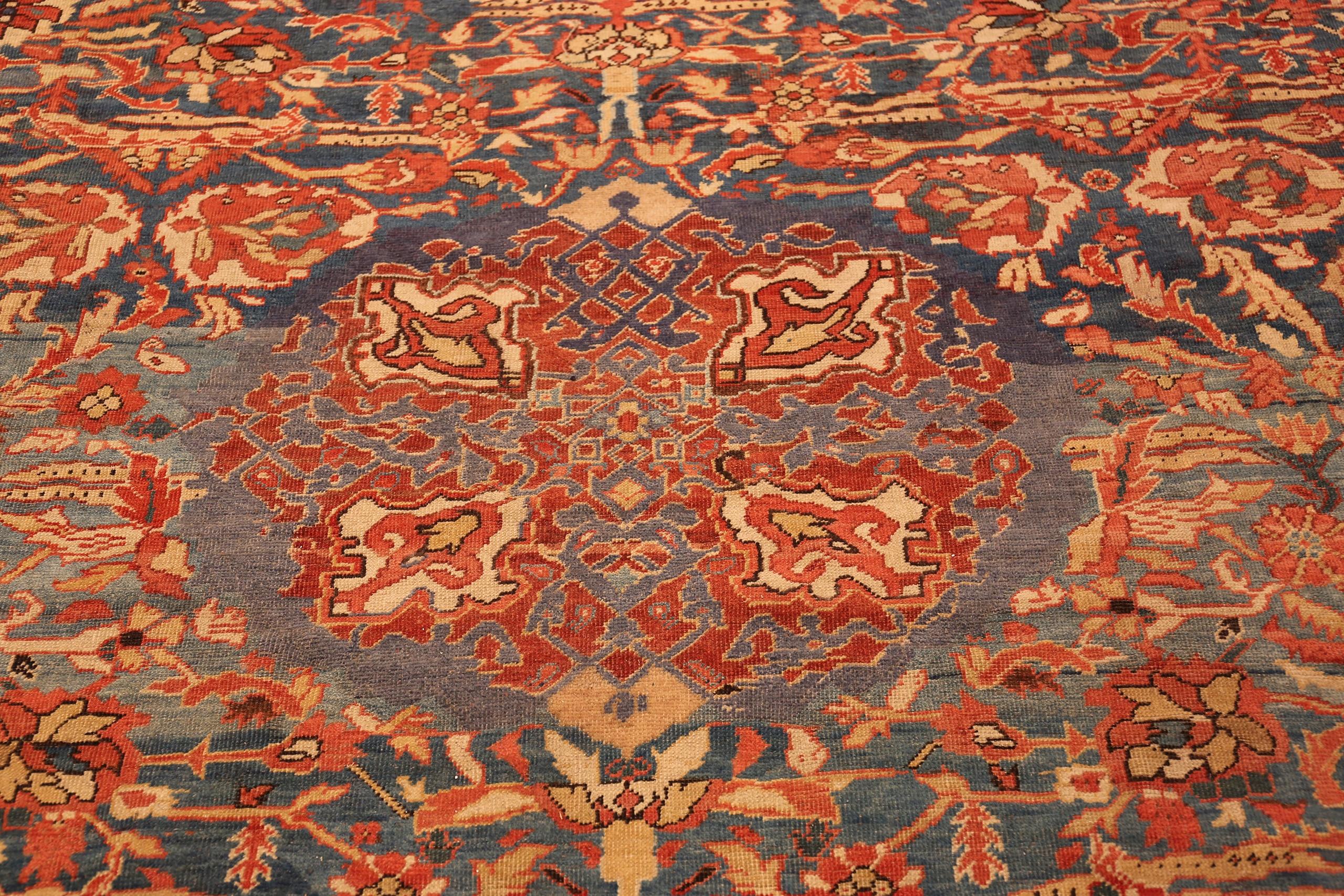 Perse Nazmiyal Collection Antique Persian Rug 13 ft 2 in x 19 ft 3 in en vente