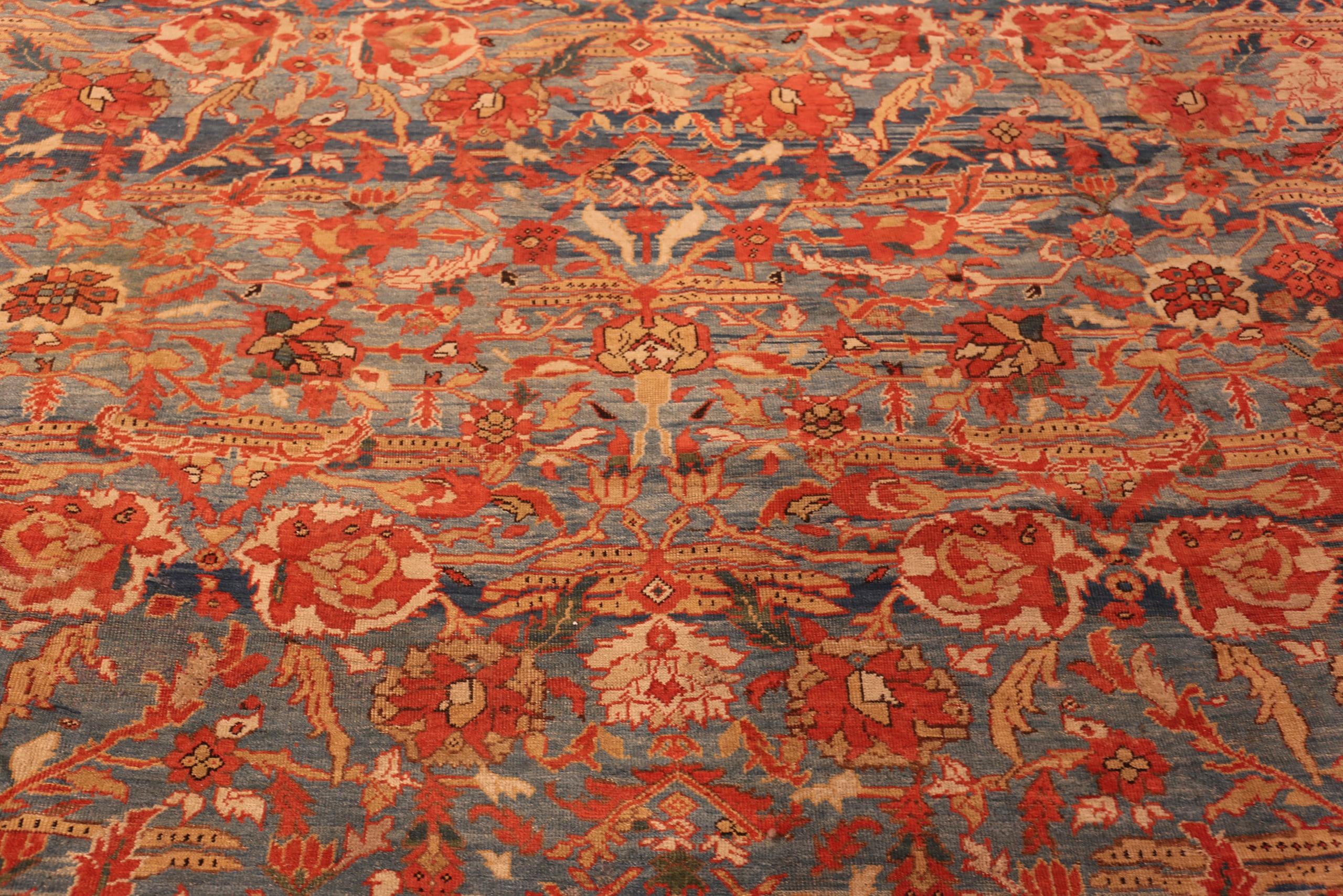 Laine Nazmiyal Collection Antique Persian Rug 13 ft 2 in x 19 ft 3 in en vente