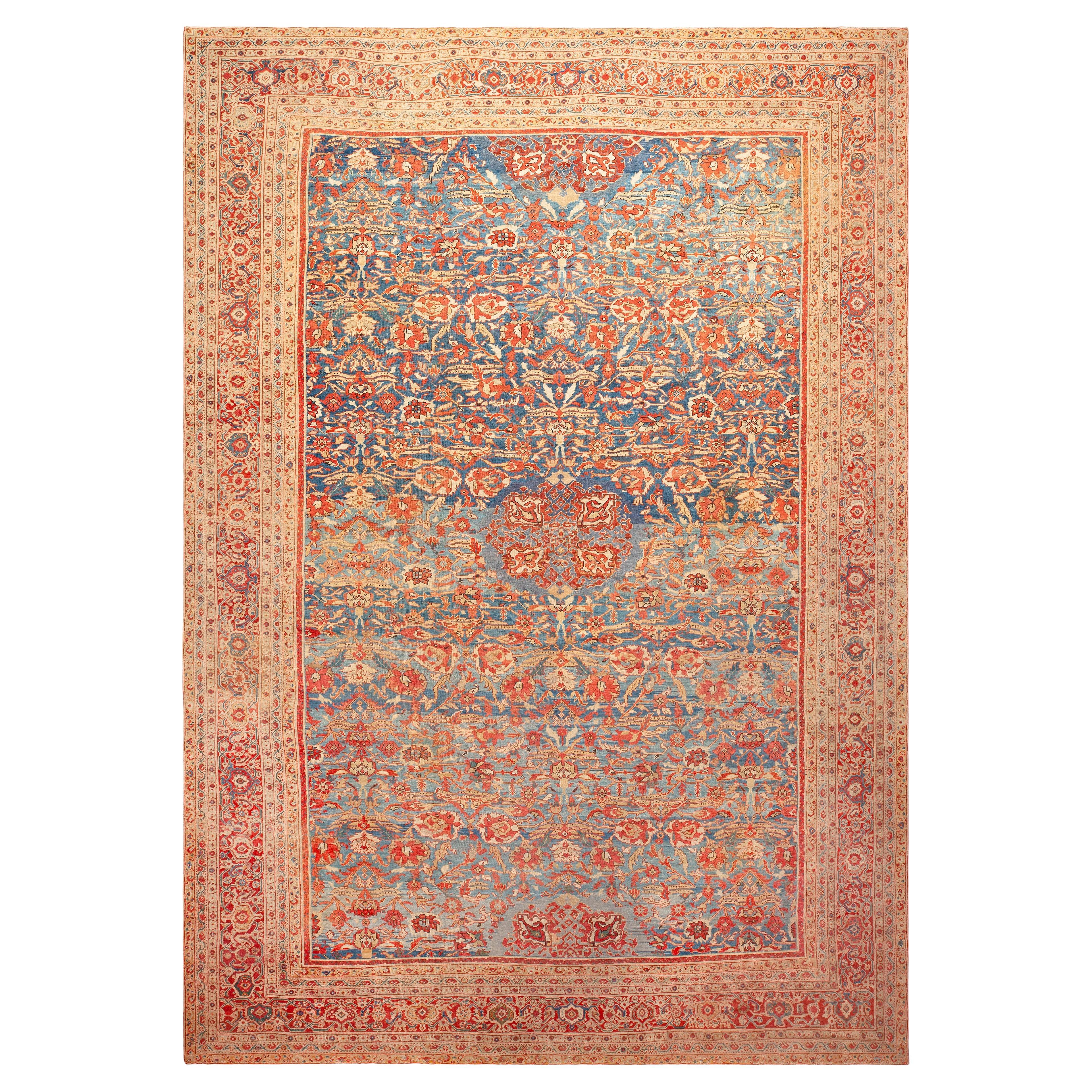 Nazmiyal Collection Antique Persian Rug 13 ft 2 in x 19 ft 3 in