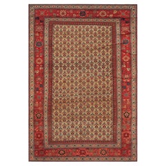 Nazmiyal Collection Antique Persian Rug 6 ft 7 in x 9 ft 7 in