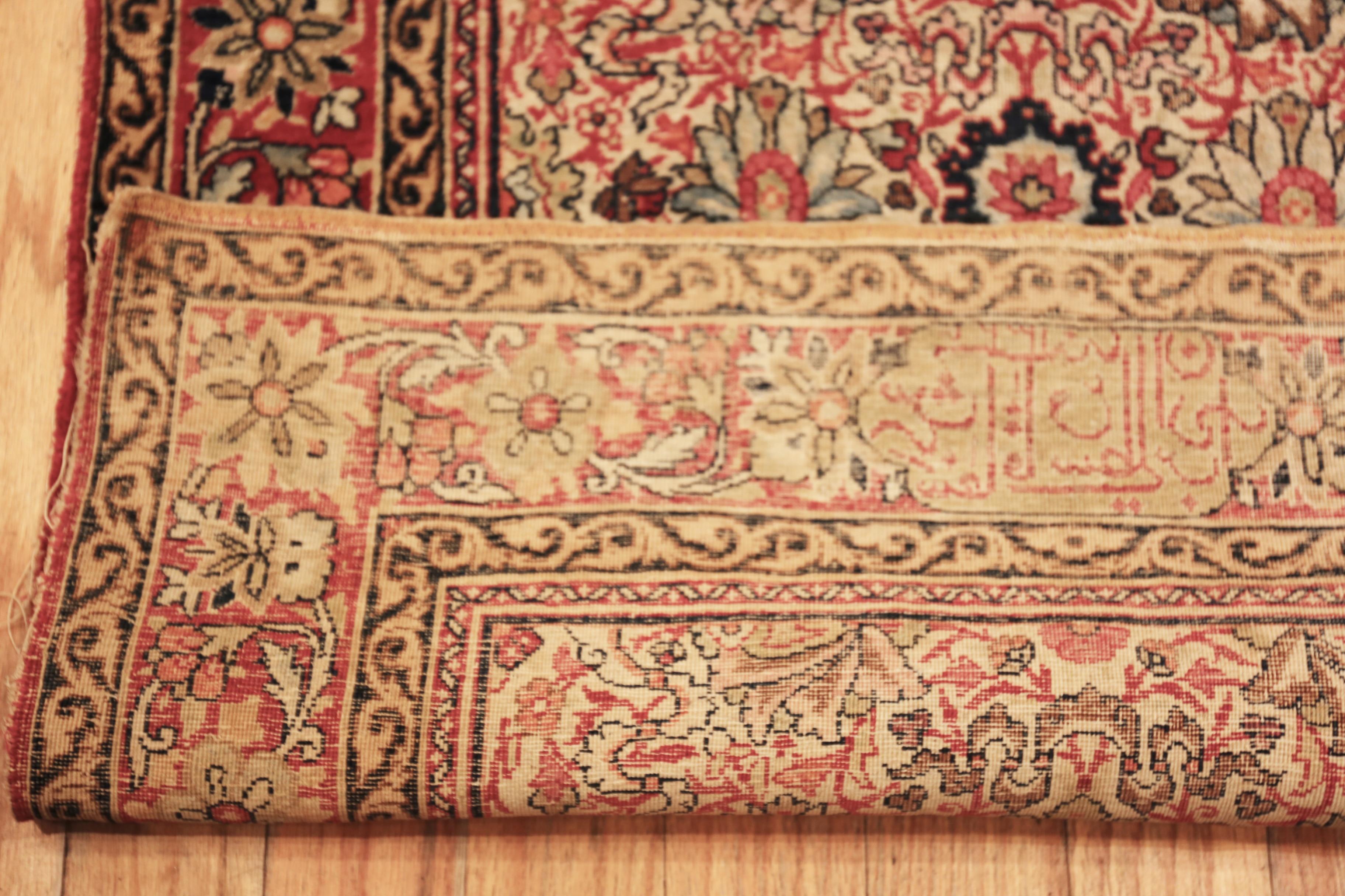 Antico tappeto runner persiano Kerman, Paese d'origine: Tappeti persiani orientali, Circa data: 1880