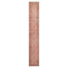 Nazmiyal Collection Antique Persian Runner Rug 2 ft 10 in x 19 ft 3 in