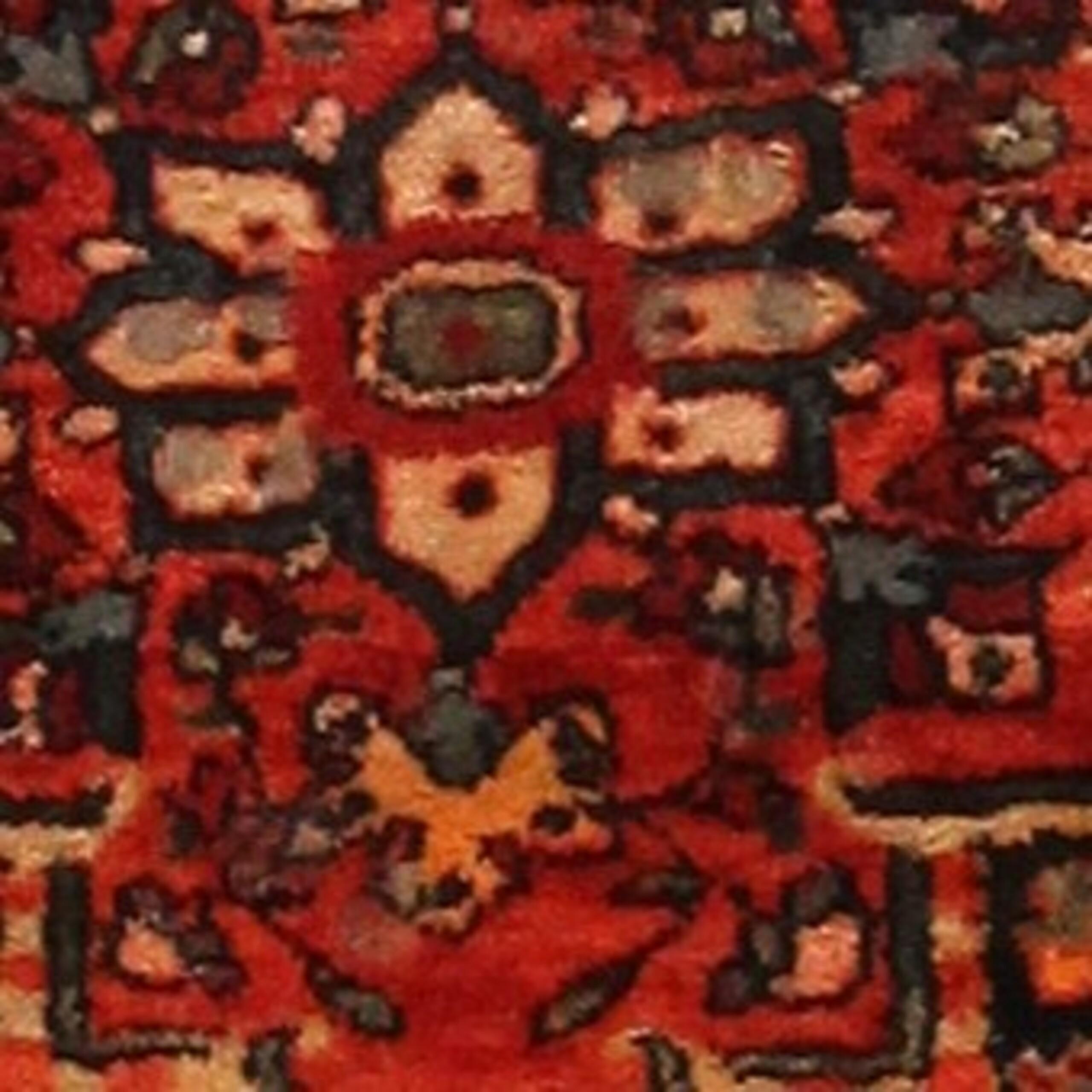 Hand-Knotted Antique Persian Sarouk Farahan Rug. 1 ft 8 in x 2 ft 4 in For Sale