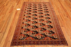 Antique Persian Senneh Rug. 4 ft 6 in x 6 ft 11 in