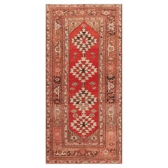 Nazmiyal Collection Antique Persian Serapi Rug 5 ft 8 in x 11 ft 7 in