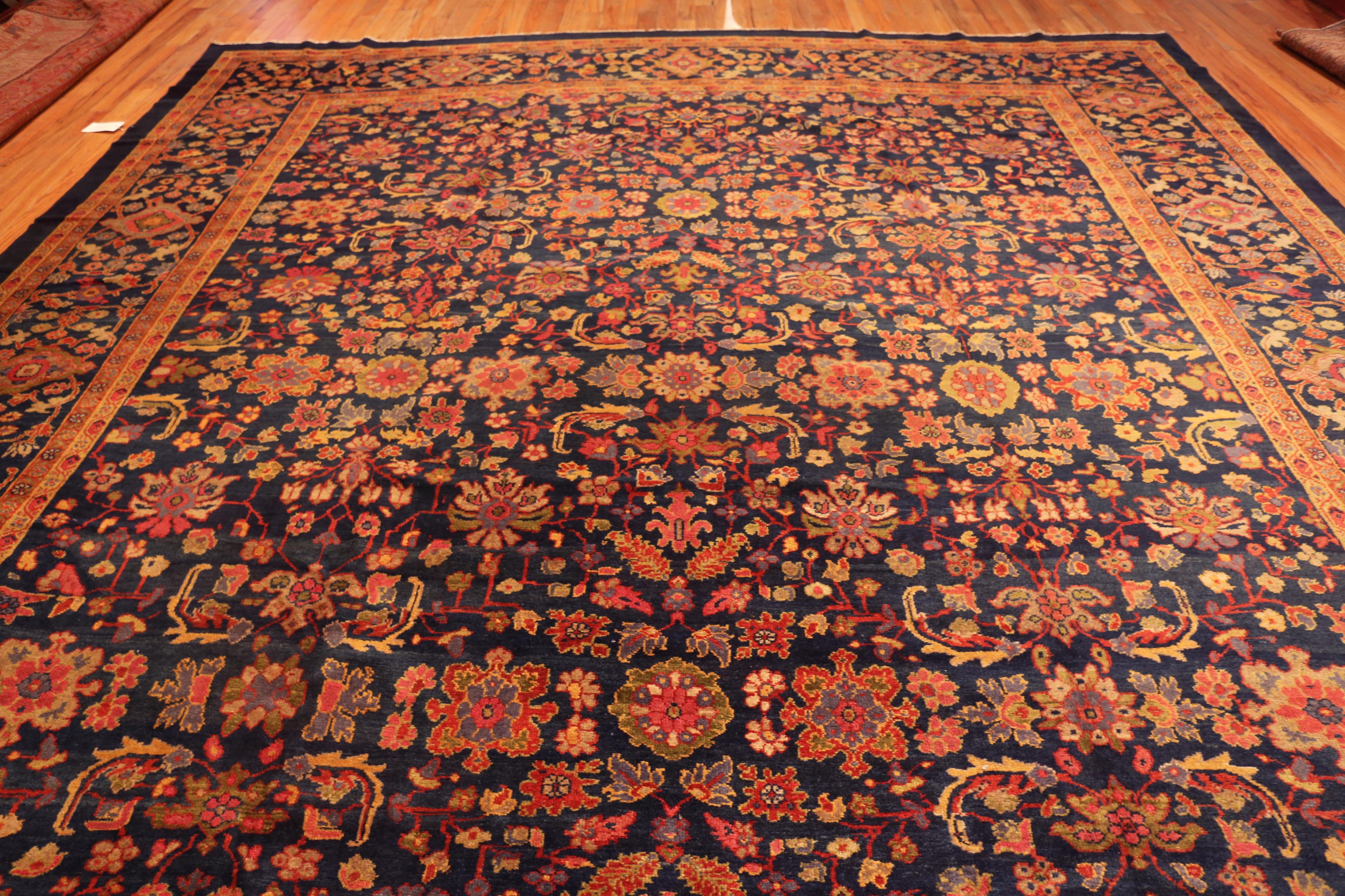 Persiano Nazmiyal Collection Antique Persian Sultanabad Rugs 13 ft x 20 ft 2 in in vendita