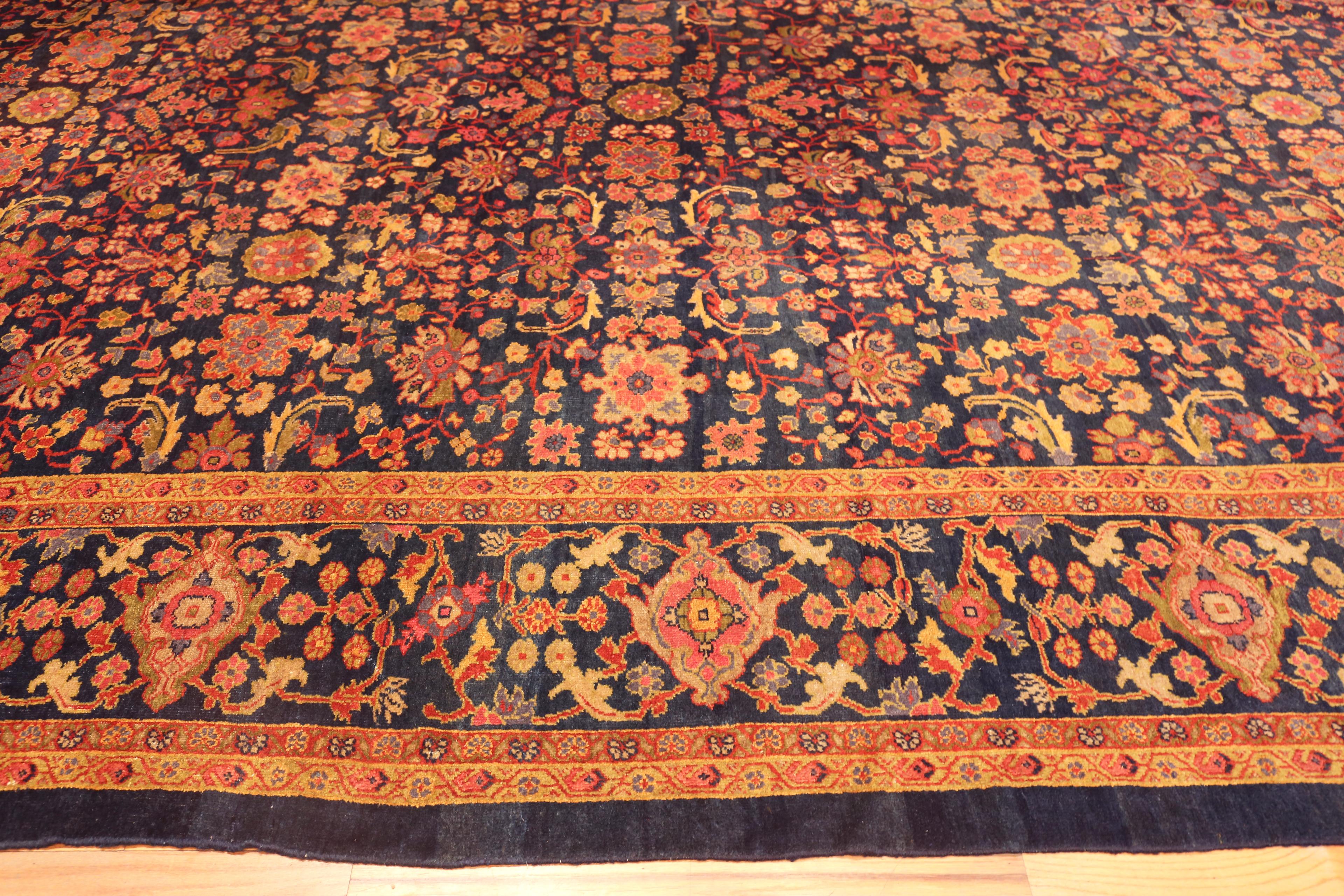 Lana Nazmiyal Collection Antique Persian Sultanabad Rugs 13 ft x 20 ft 2 in in vendita