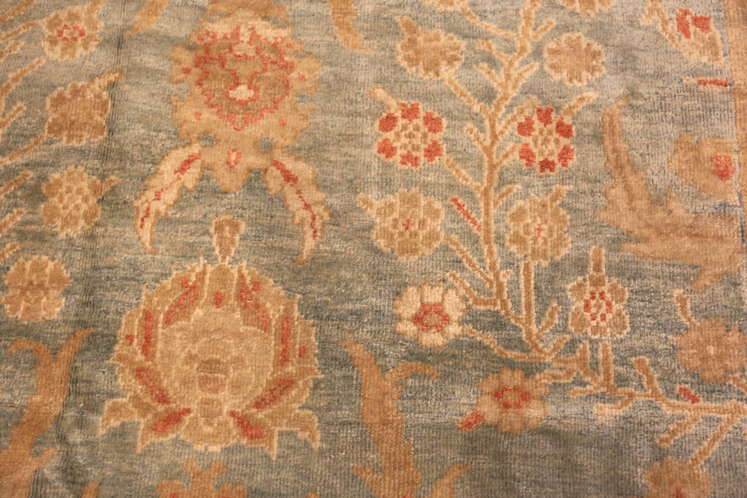 Antiker persischer Sultanabad-Teppich aus Sultanabad. 16 ft 10 in x 21 ft 10 in (Persisch) im Angebot