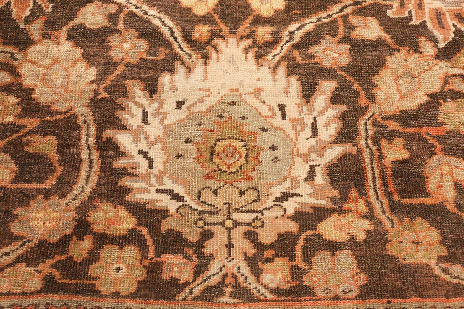 Antique Persian Sultanabad Rug. Size: 12 ft x 21 ft 8 in For Sale 1
