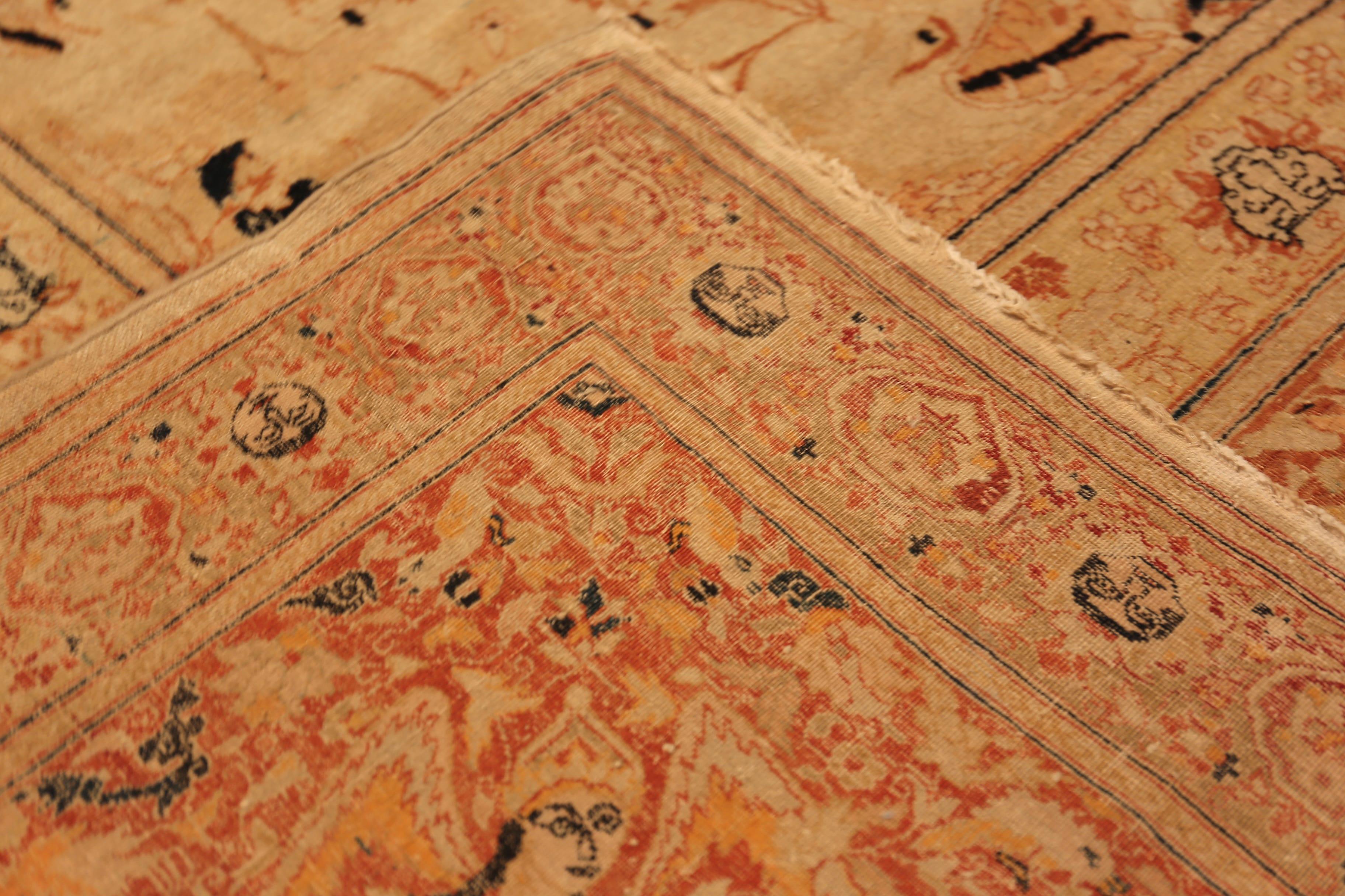 Nazmiyal Collection Antiker persischer Tabriz Haji Jalili Teppich 13'8