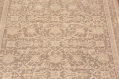 Nazmiyal Collection Antique Persian Tabriz Runner Rug 3 ft 3 in x 14 ft 5 in